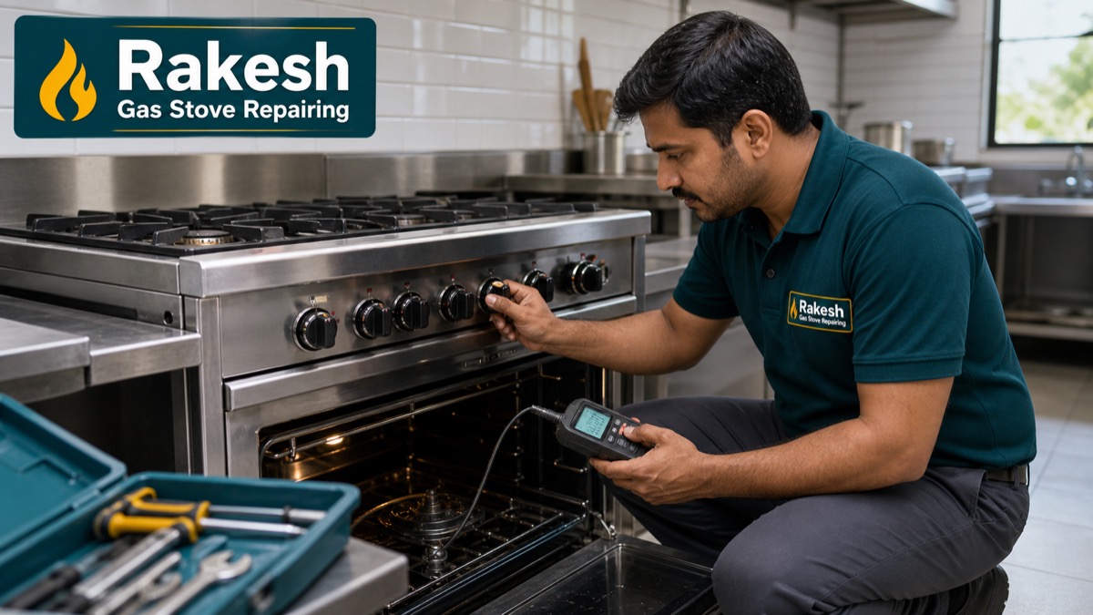 Cooking Range Repair by Rakesh Gas Stove Repairing